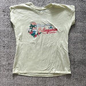 Patagonia Light Green Graphic Tee